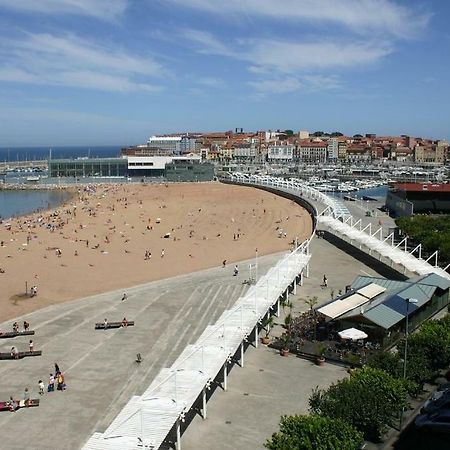 Primera Linea Playa+Parking Gratis Gijon Luaran gambar