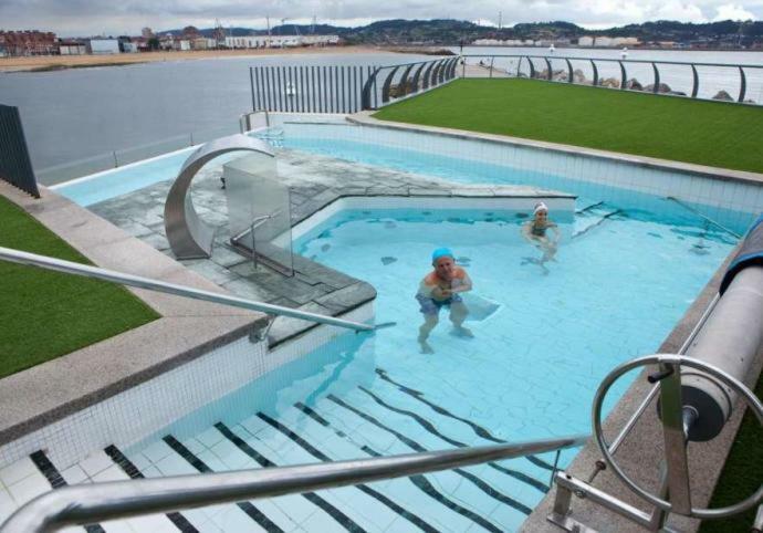 Primera Linea Playa+Parking Gratis Gijon Luaran gambar