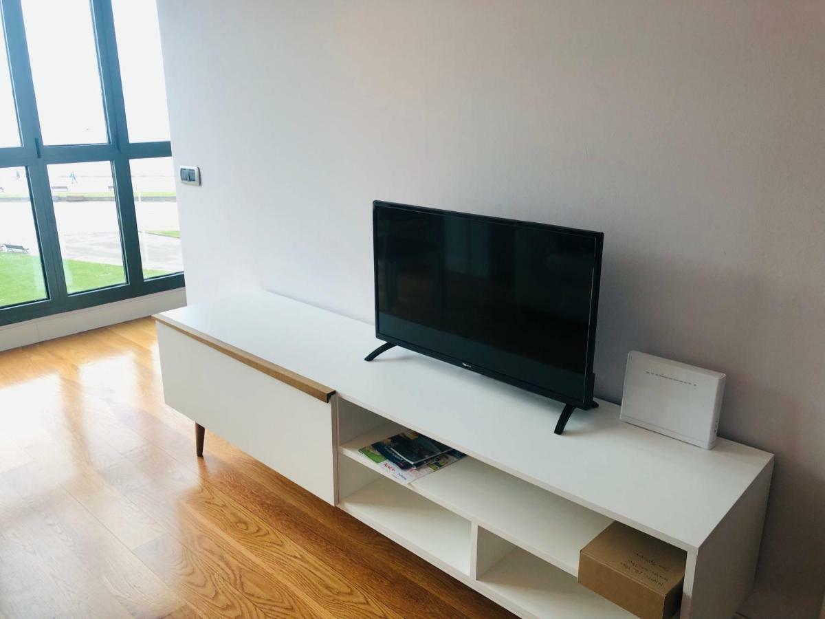 Primera Linea Playa+Parking Gratis Gijon Luaran gambar