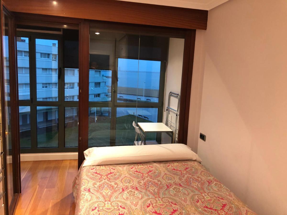 Primera Linea Playa+Parking Gratis Gijon Luaran gambar
